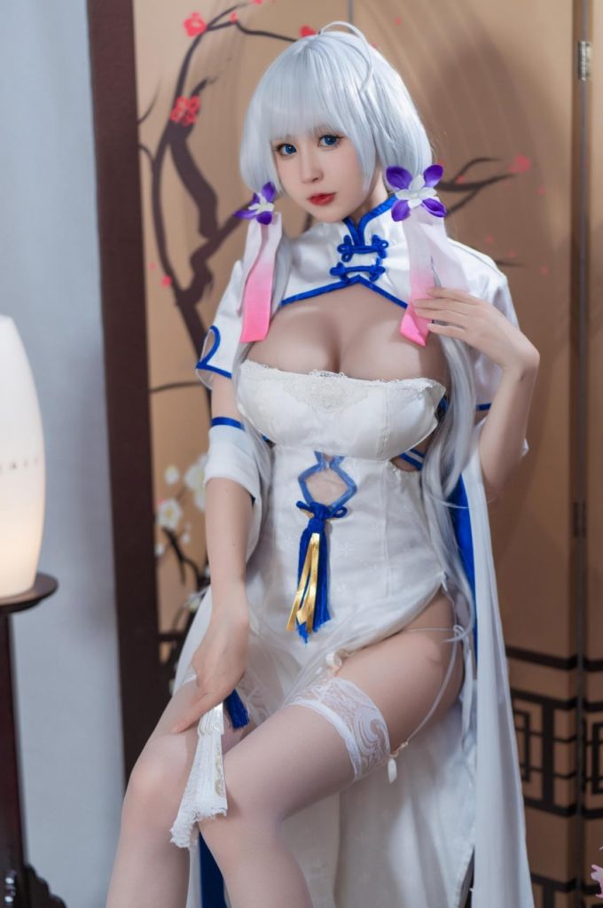 图片[1]-西园寺南歌 NO.28 光辉 旗袍[24P-139MB]-蜜桃啵啵