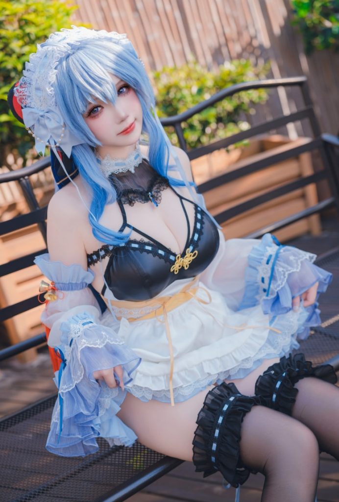 图片[1]-雪晴Astra NO.091 原神 甘雨 女仆[31P1V-763MB]-蜜桃啵啵